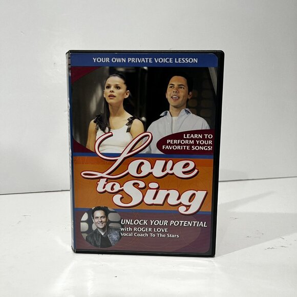 Love To Sing With Roger Love DVD, 2004 Singing RARE OOP W/ Rare Bonus CD Learn! - Picture 1 of 4